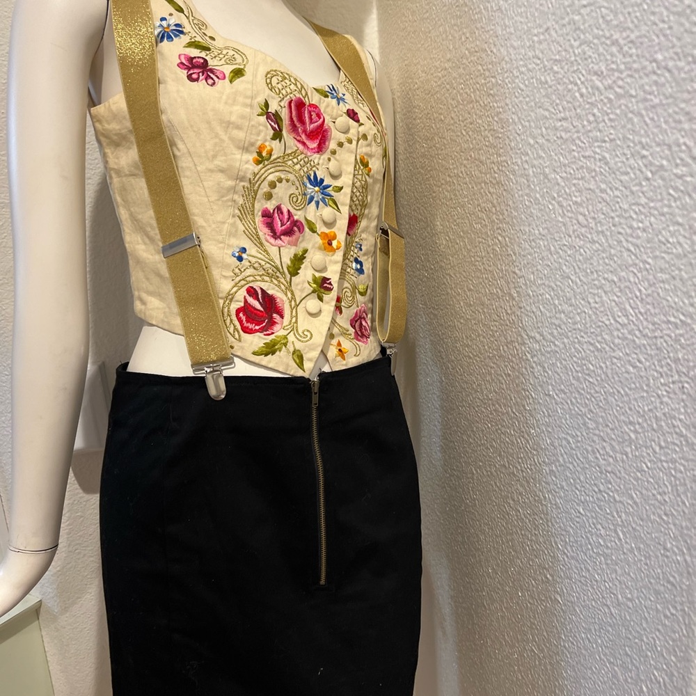 Kenzo Made in Paris embroidery top